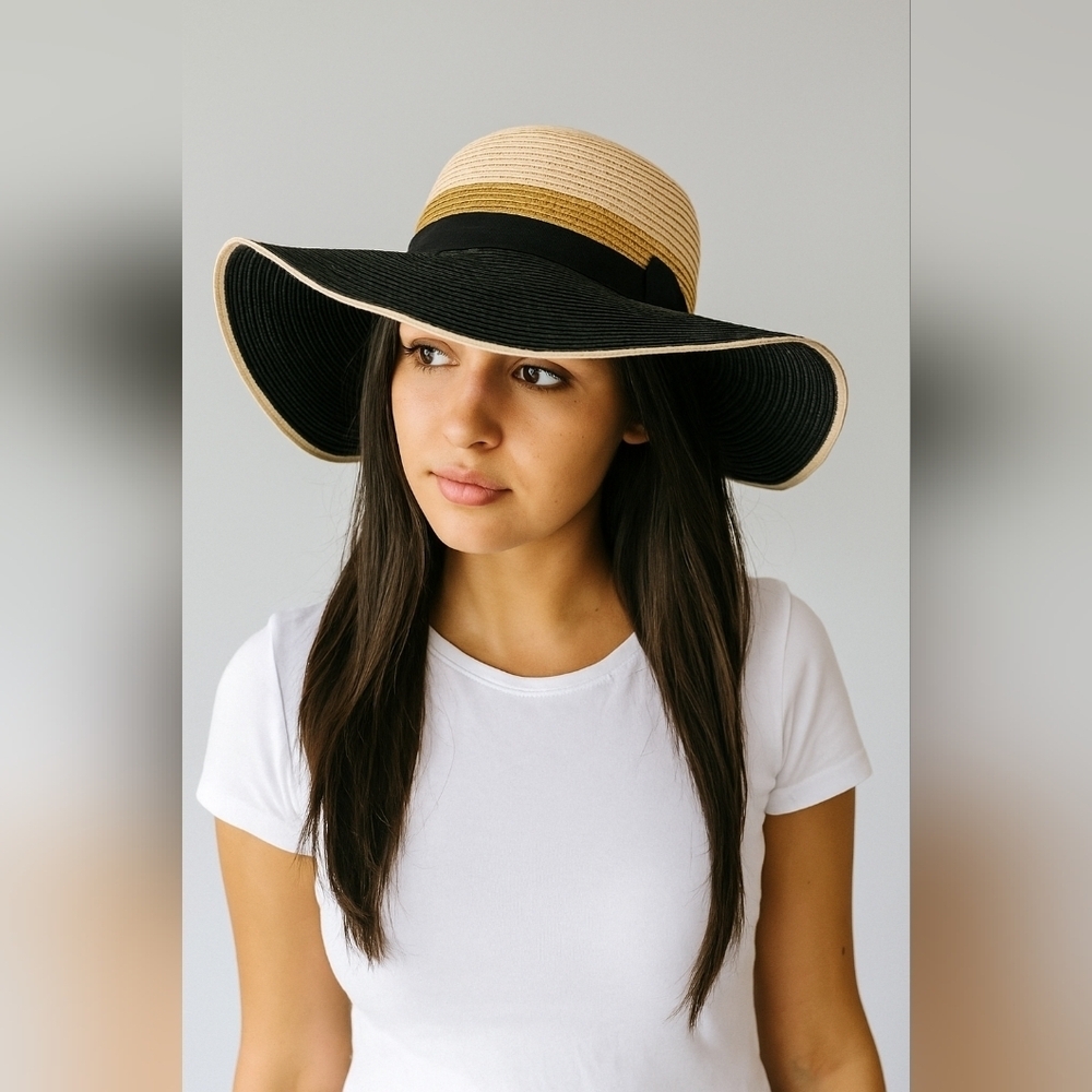 Nicole Marciano 100% straw hat